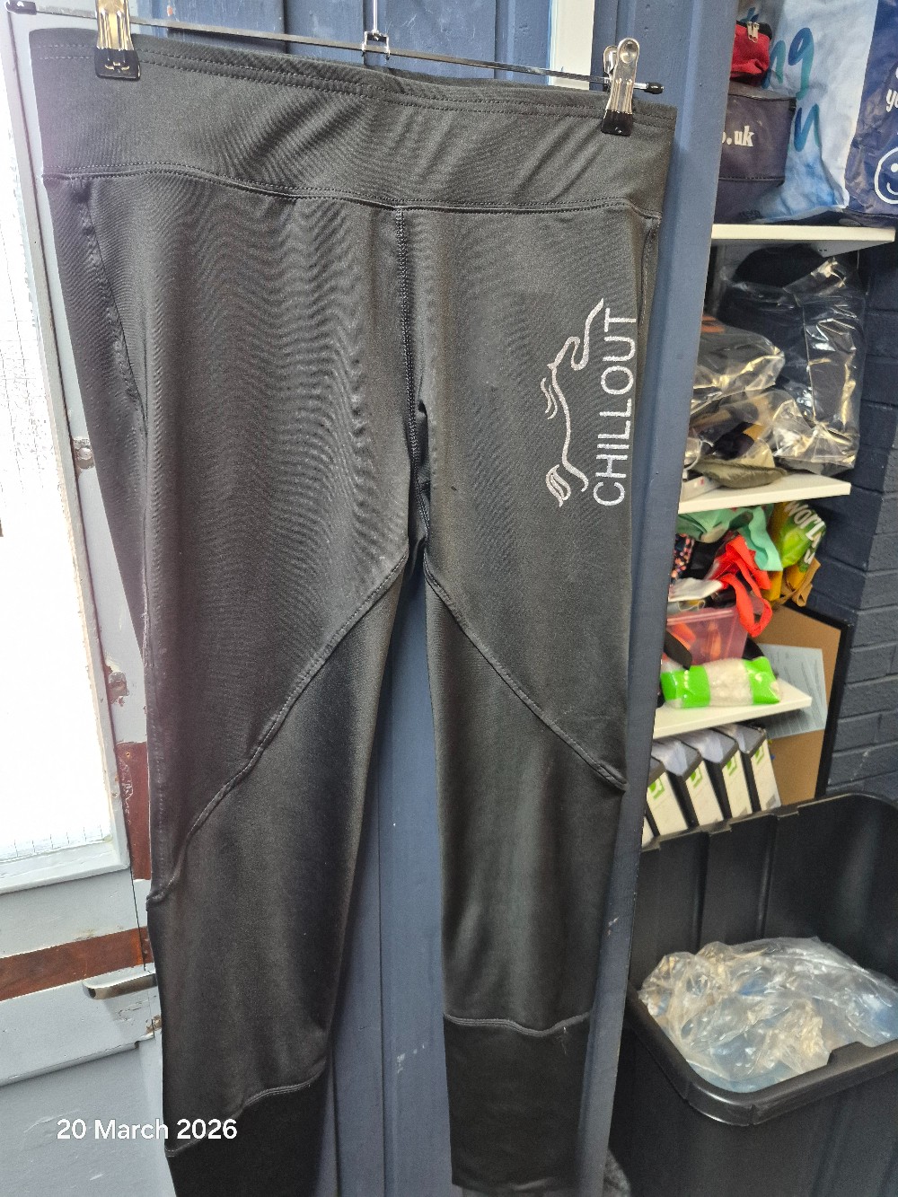 Chillout Riding Tights Size A14 Colour Black LIKE NEW