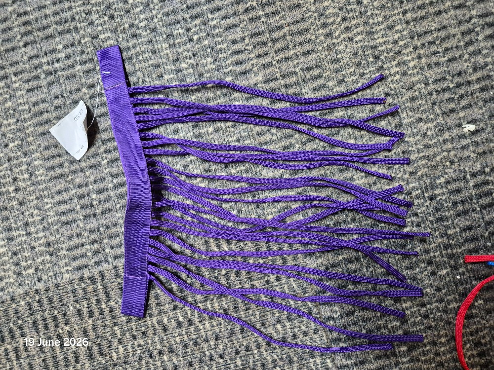 Fly Fringe Size Pony Colour Purple BNWT