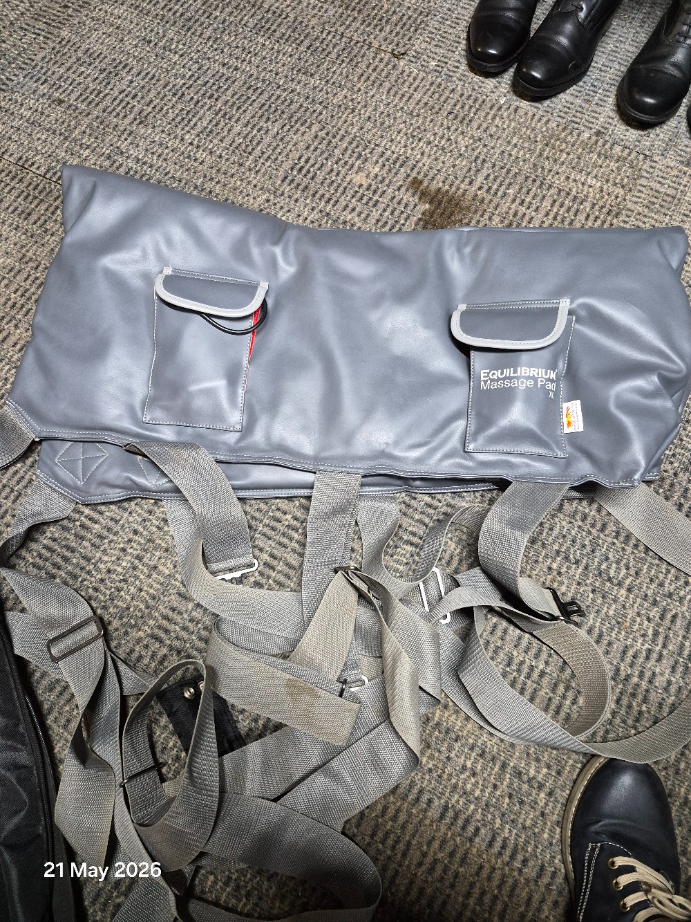 Equilibrium Massage Pad Size XL Colour Grey LIKE NEW