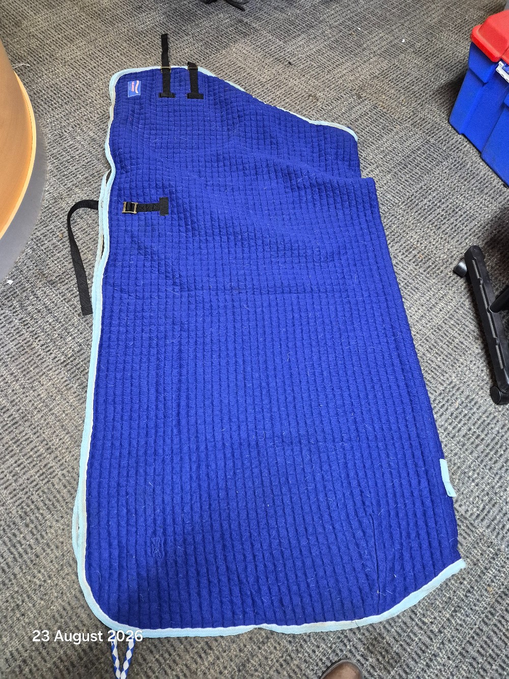 Premier Horseware Genuine Prem Tex Rug Size 5'9 Blue USED