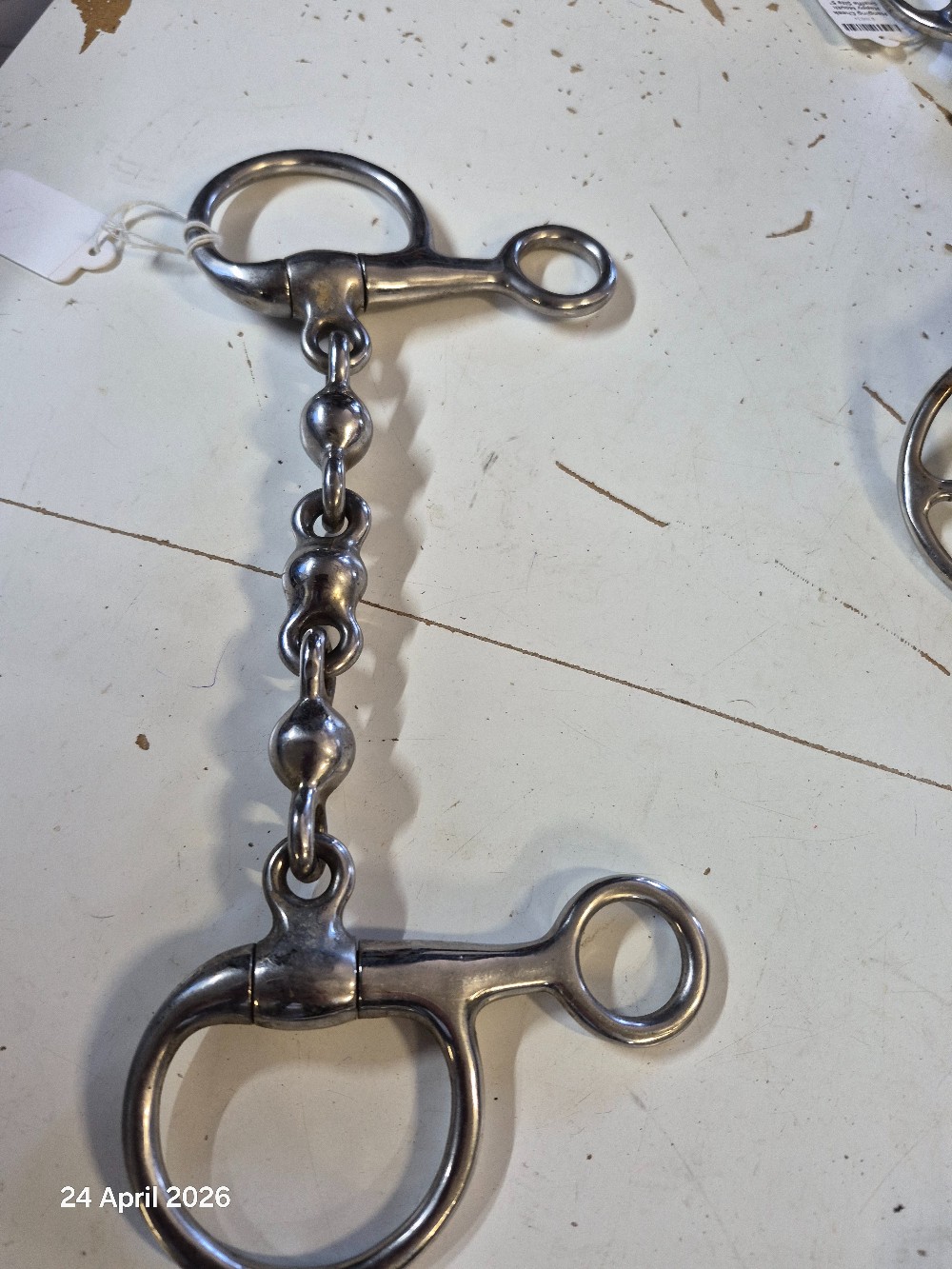 Hanging Cheek Waterford Size 5 1/2