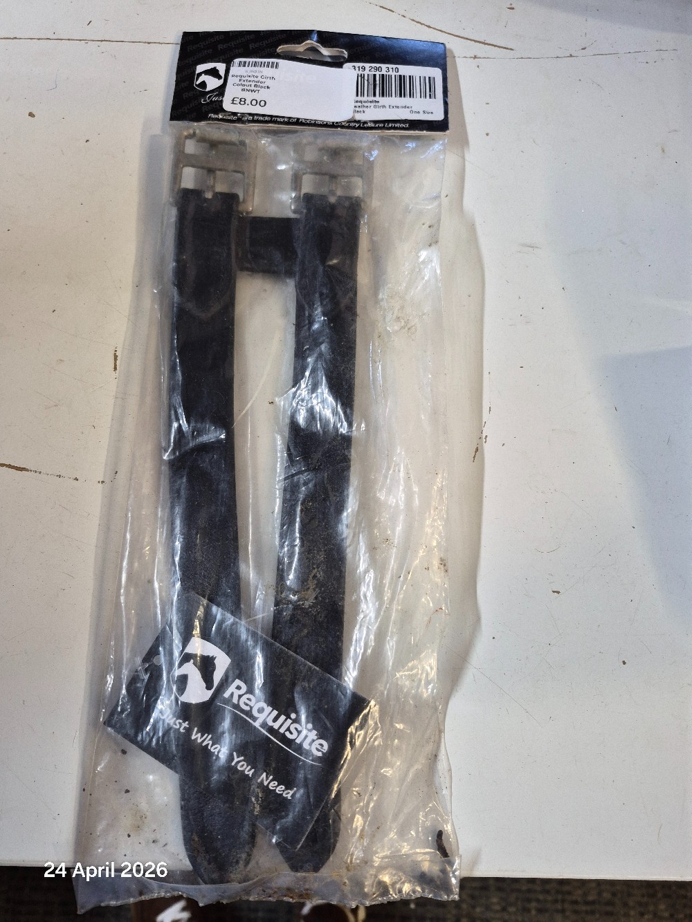 Requisite Girth Extender Colout Black BNWT