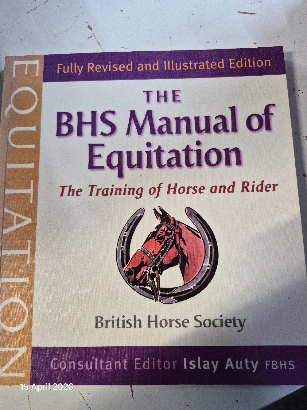 BHS Manual of Equitation USED