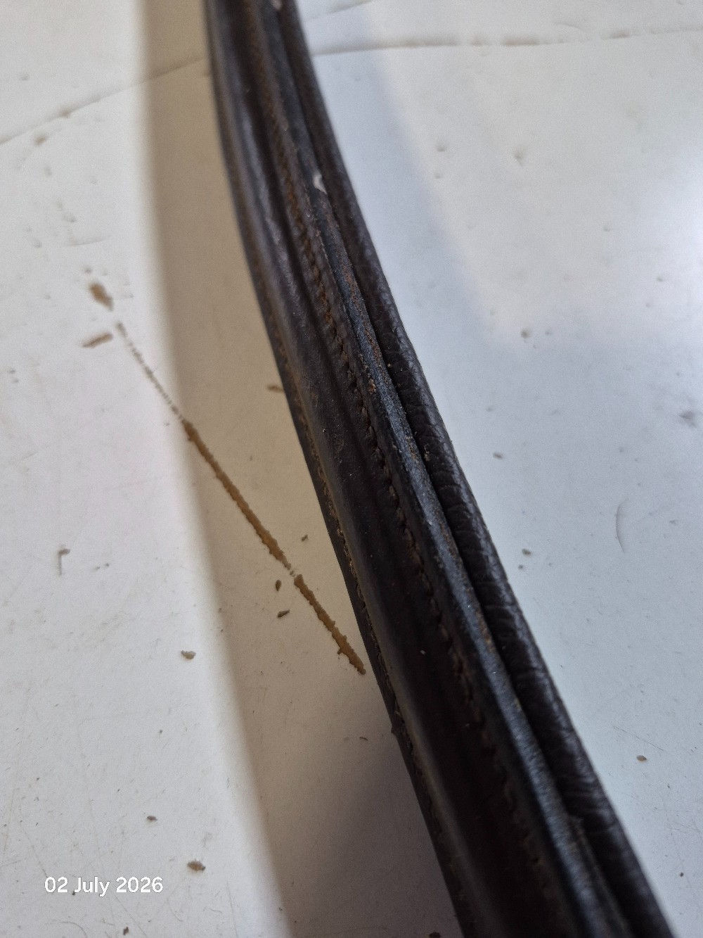Windsor LEather Browband Size 33cm Colour Brown USED