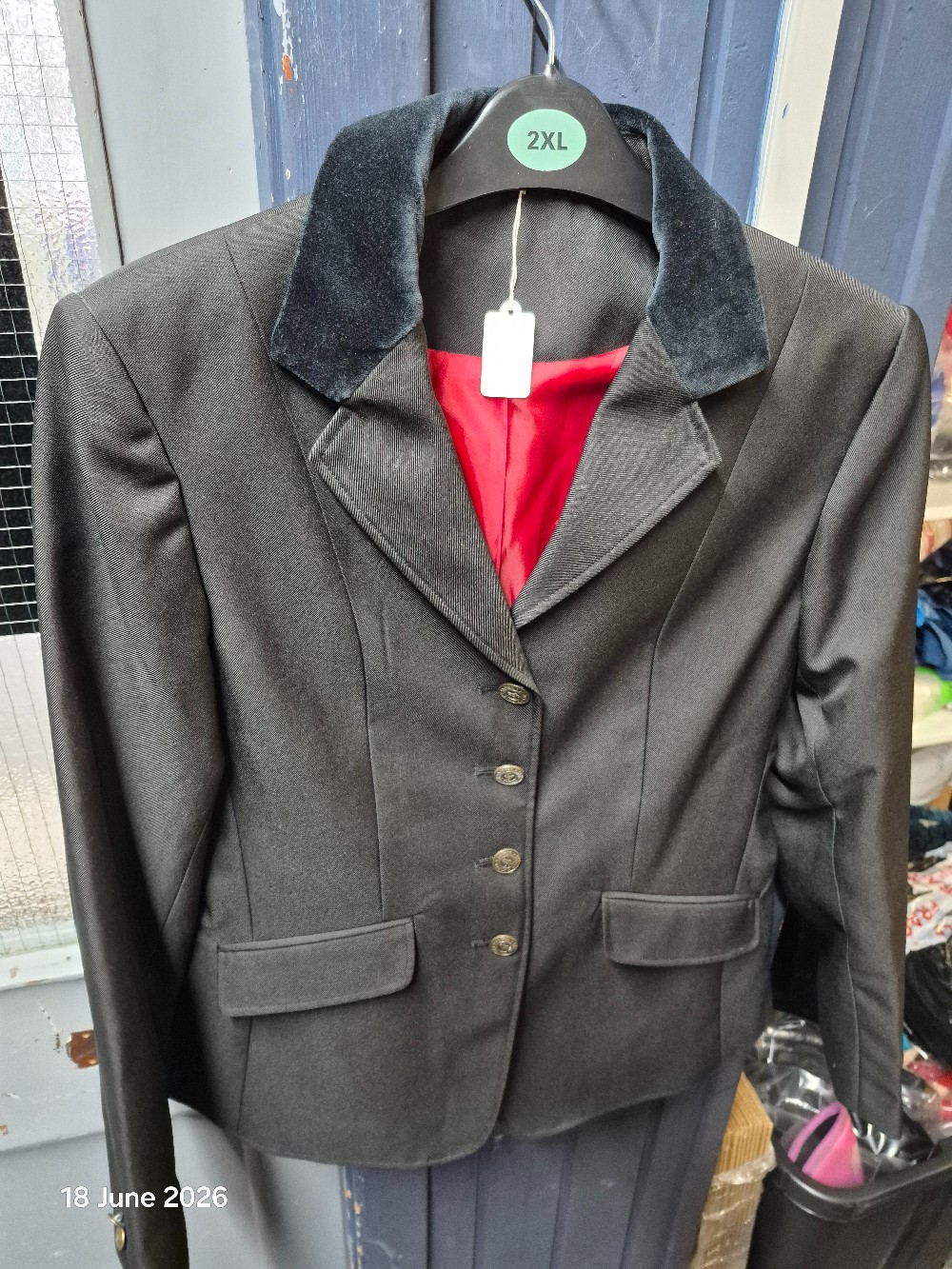Shires Show Jacket Size Adult 14 36