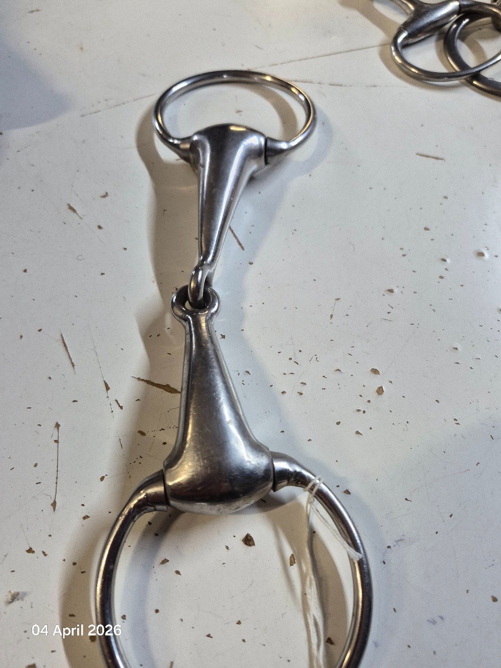 D Ring Snaffle Size 5 1/2 USED