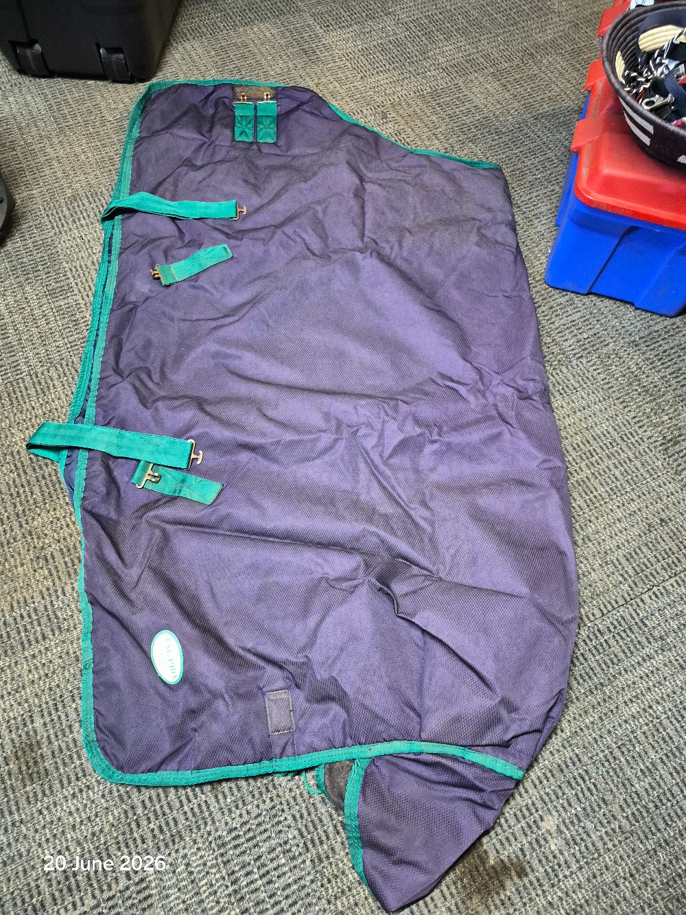 Falpro T/O No Neck Size 5'6 200gm Colour Purple USED