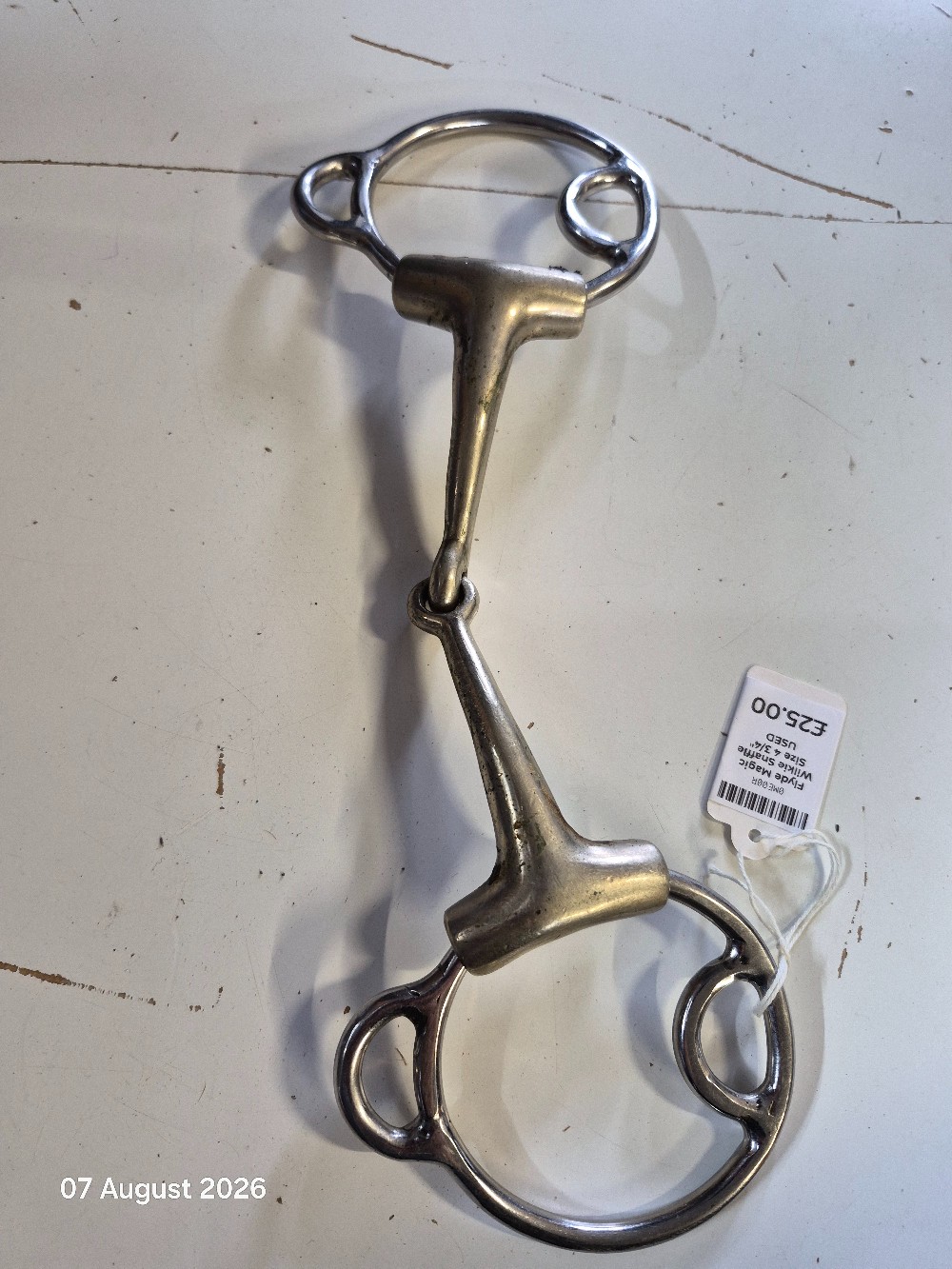 Flyde Magic Wilkie Snaffle Size  4 3/4