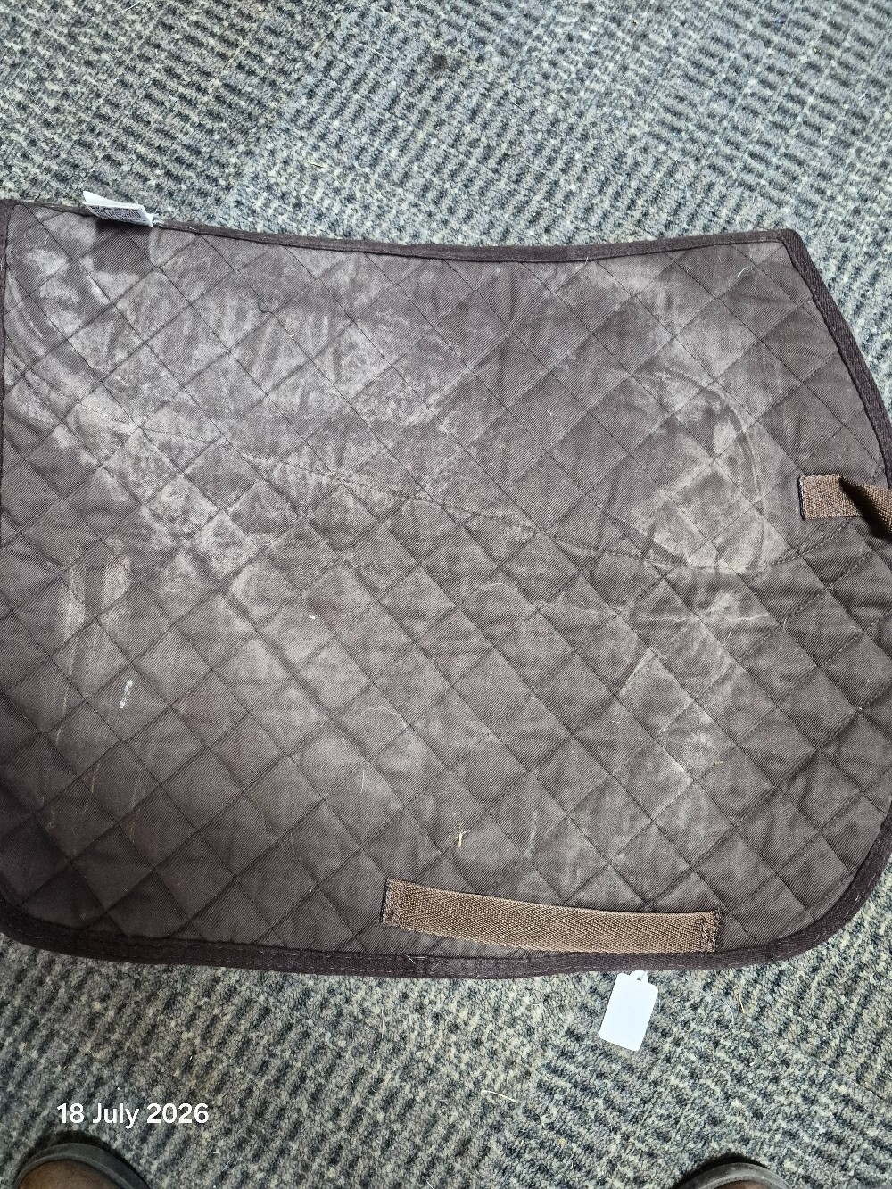 Griffin Sheepskin Lined Saddle Pad Size 19