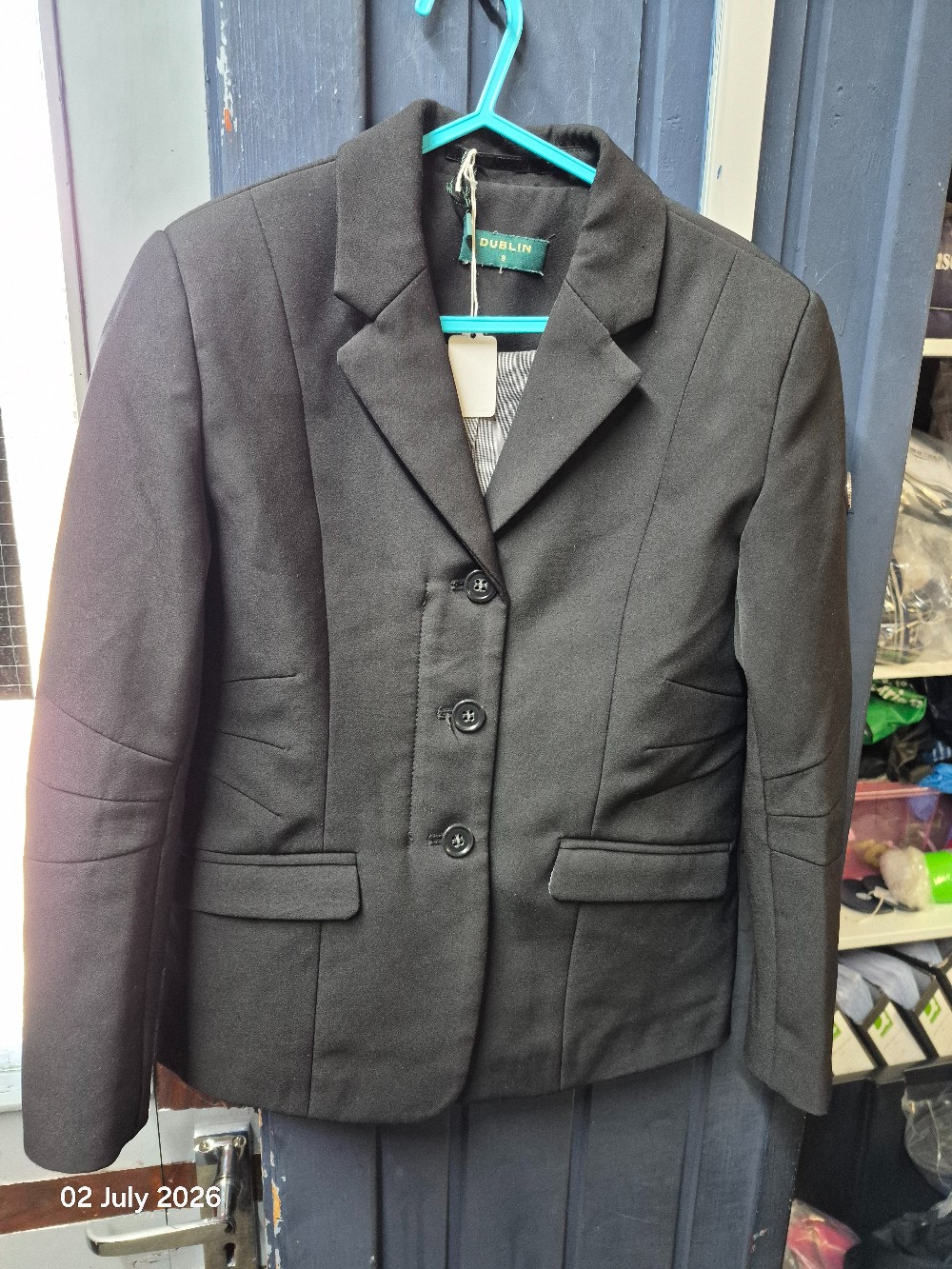 Dublin Show Jacket Size Kids 8 Years Colour Black LIKE NEW