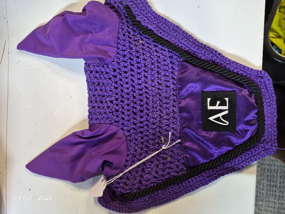 Amore Fly Ears Size Pony Color Purple USED