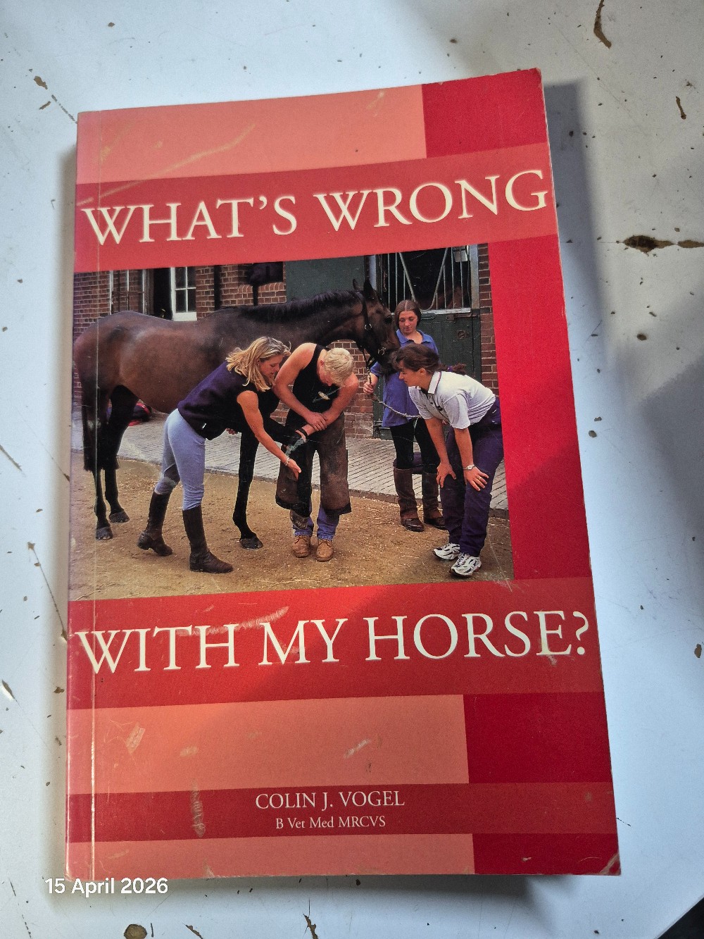 Whats Wrong with My Horse Book USED