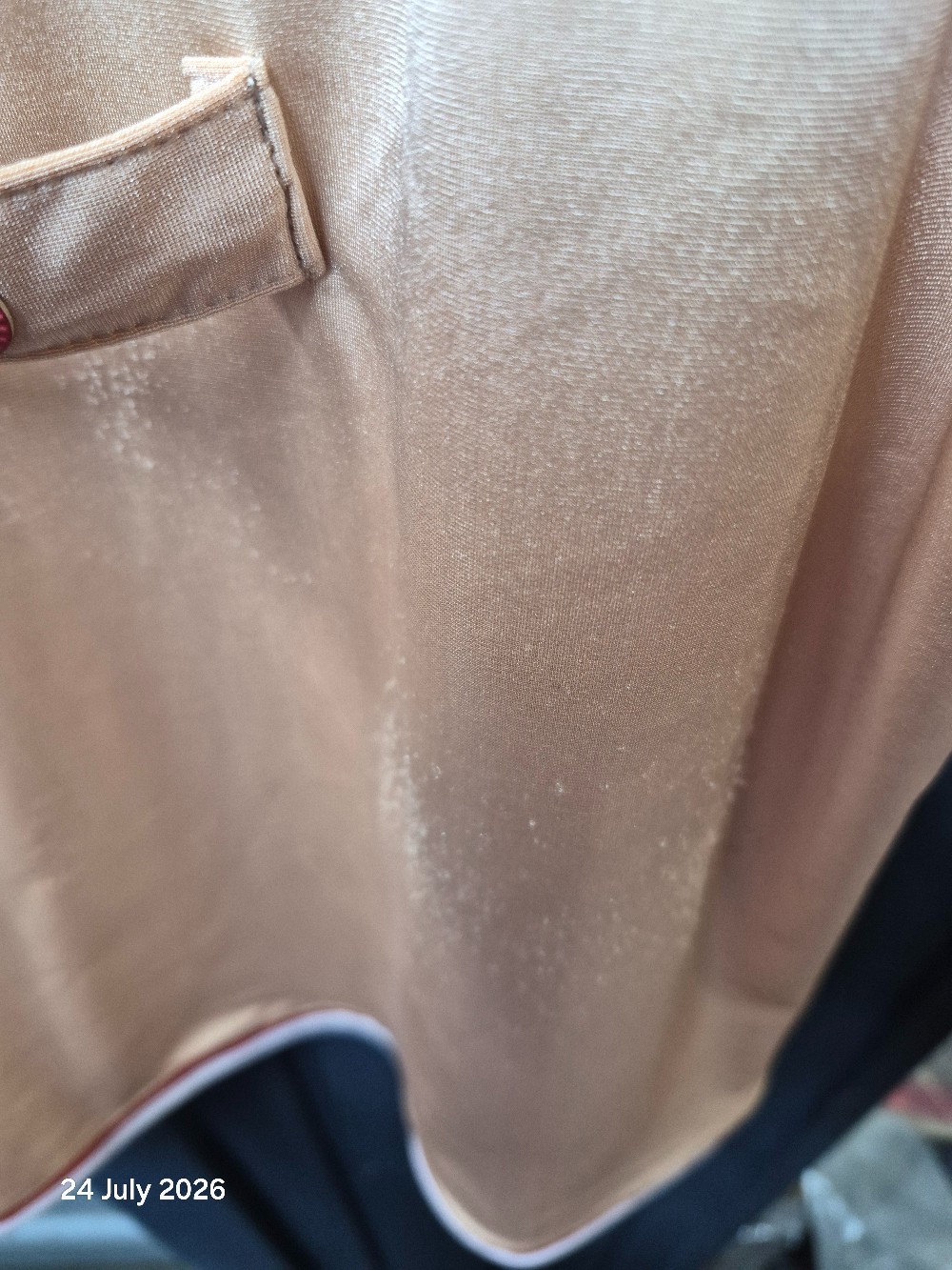 Show Pony Prop Show Shirt Size Adulot XSmall Sand/White USED