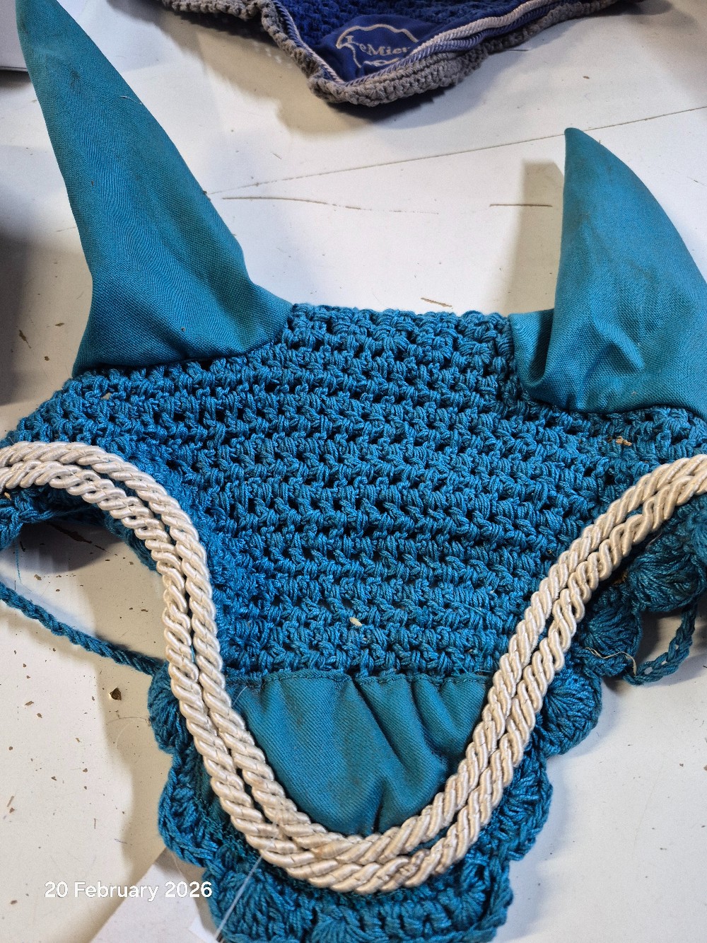 Rhinegold Ears Size Full  Colour Turquoise USED