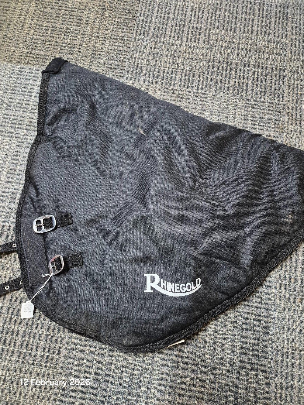 Rhinegold Neck Size Small 150gm COlour Black USED