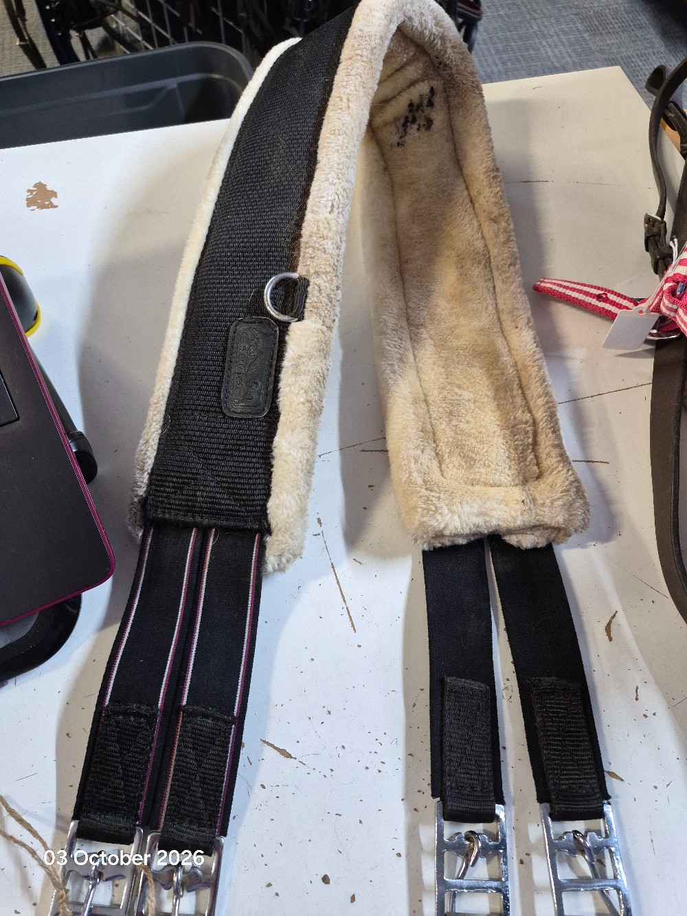 Equi Rider Elasticated Fleece Girth Size 50