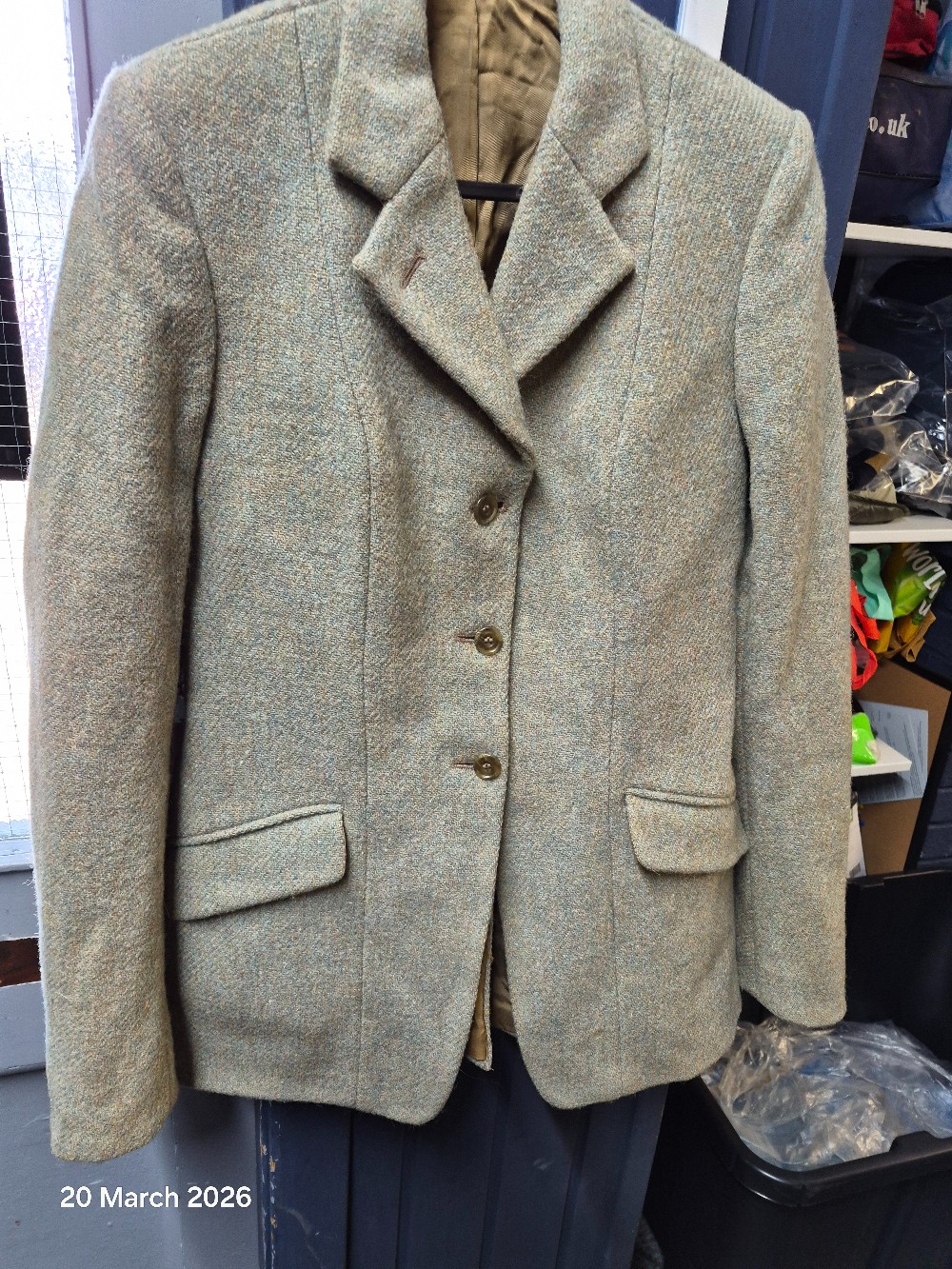 Pytchley Harris Tweed Jacket Size 34