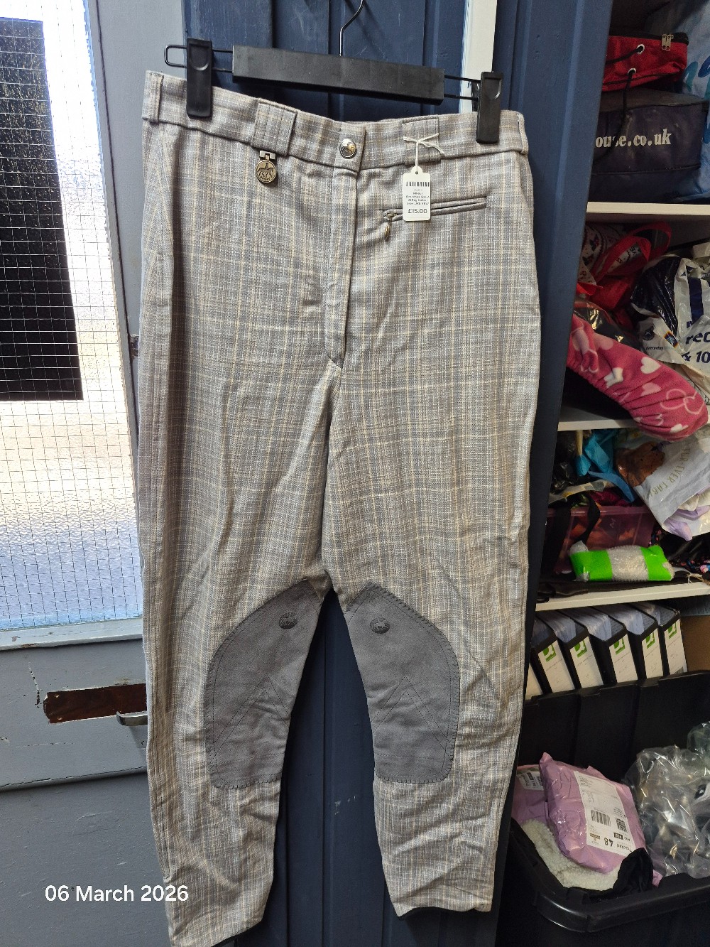 Pikeur Breeches Size A 26Reg Colour Grey LIKE NEW