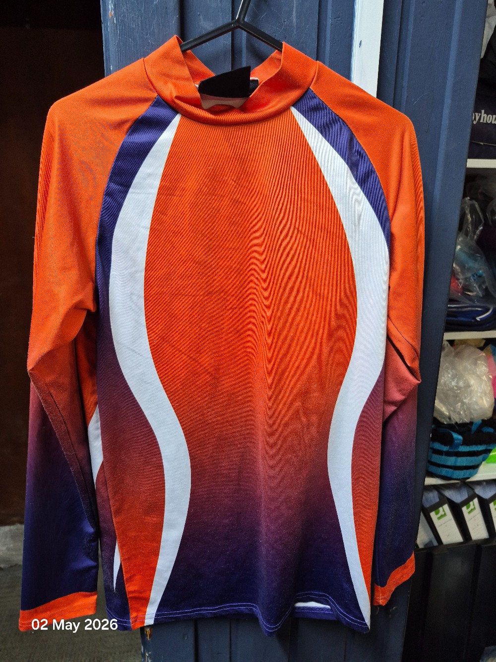 Hardy Etc Baselayer Size Adult XSmall Orange/PurpleLIKE NEW