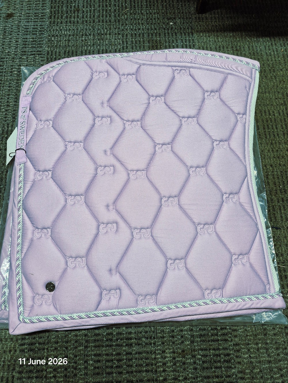 P S Of Sweden Dressage Pad Size Large Colour Orchid BNWT