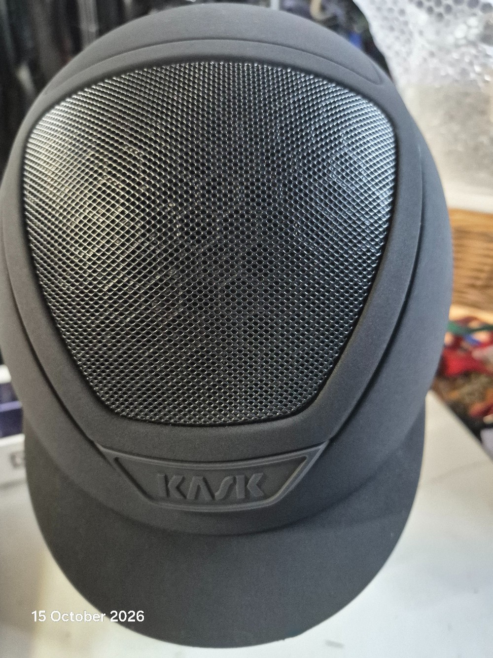 KASK Riding Hat Size 55cm Black  Matte LIKE NEW