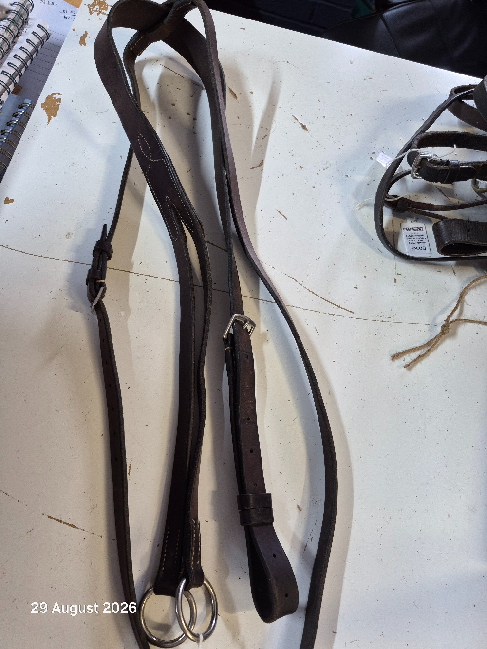 Martingale Size Full & 3cm Wide Colour Brown USED