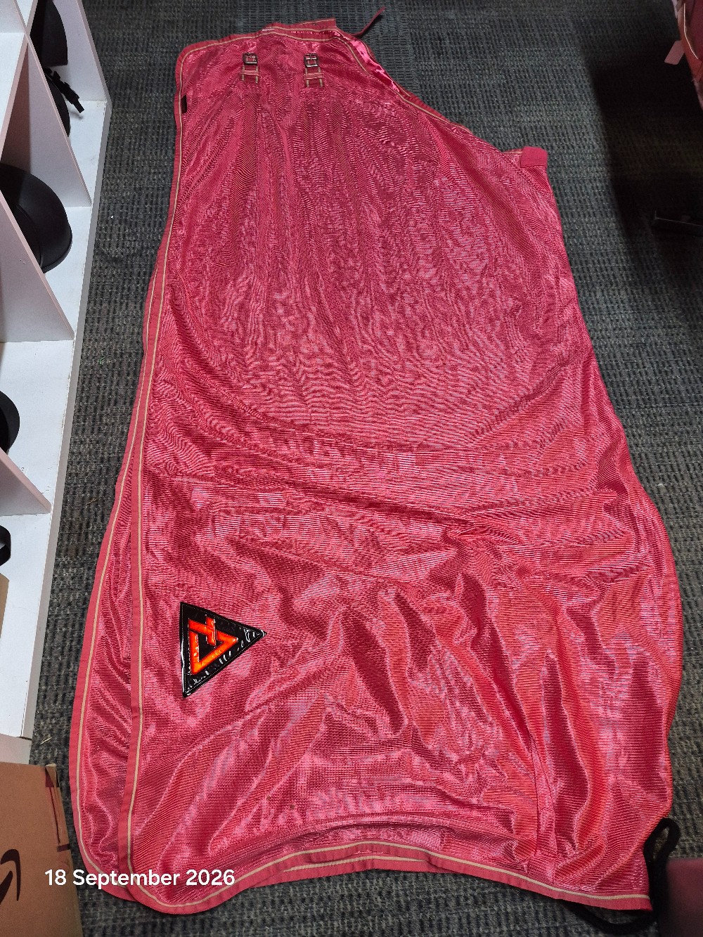 Totectors Cooling Sheet Size 155cm Back 6'0/6'3 Red USED