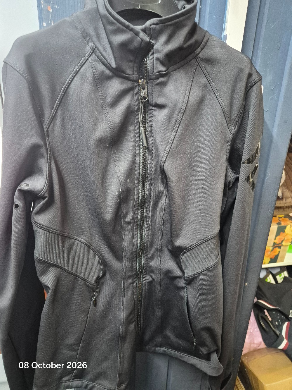 Aztec Diamond full zip Baselayer Jkt Size Adult XS Black LIKE NEW