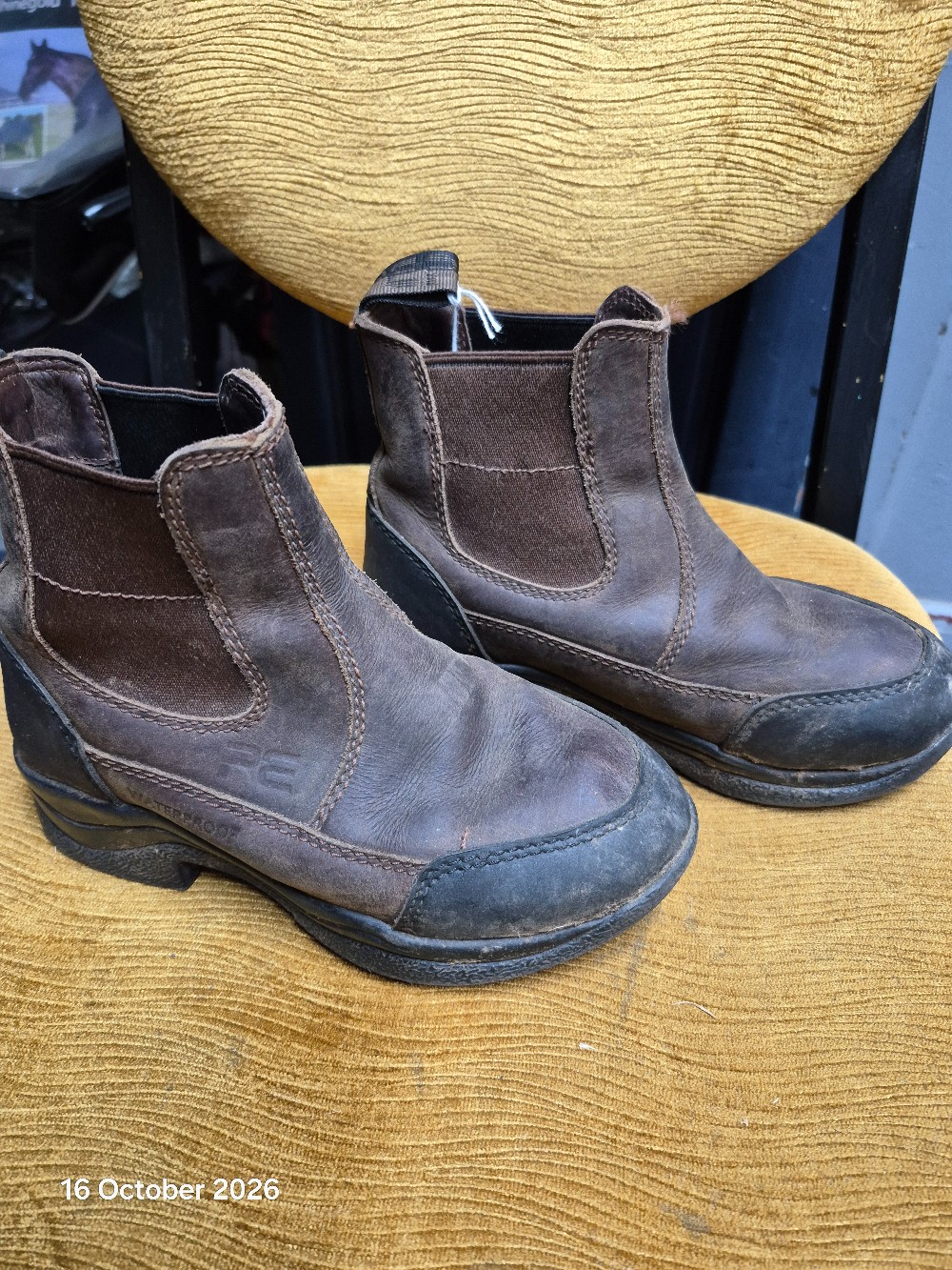 PEI Vinci Boot Size Kids 12 Colour Brown USED