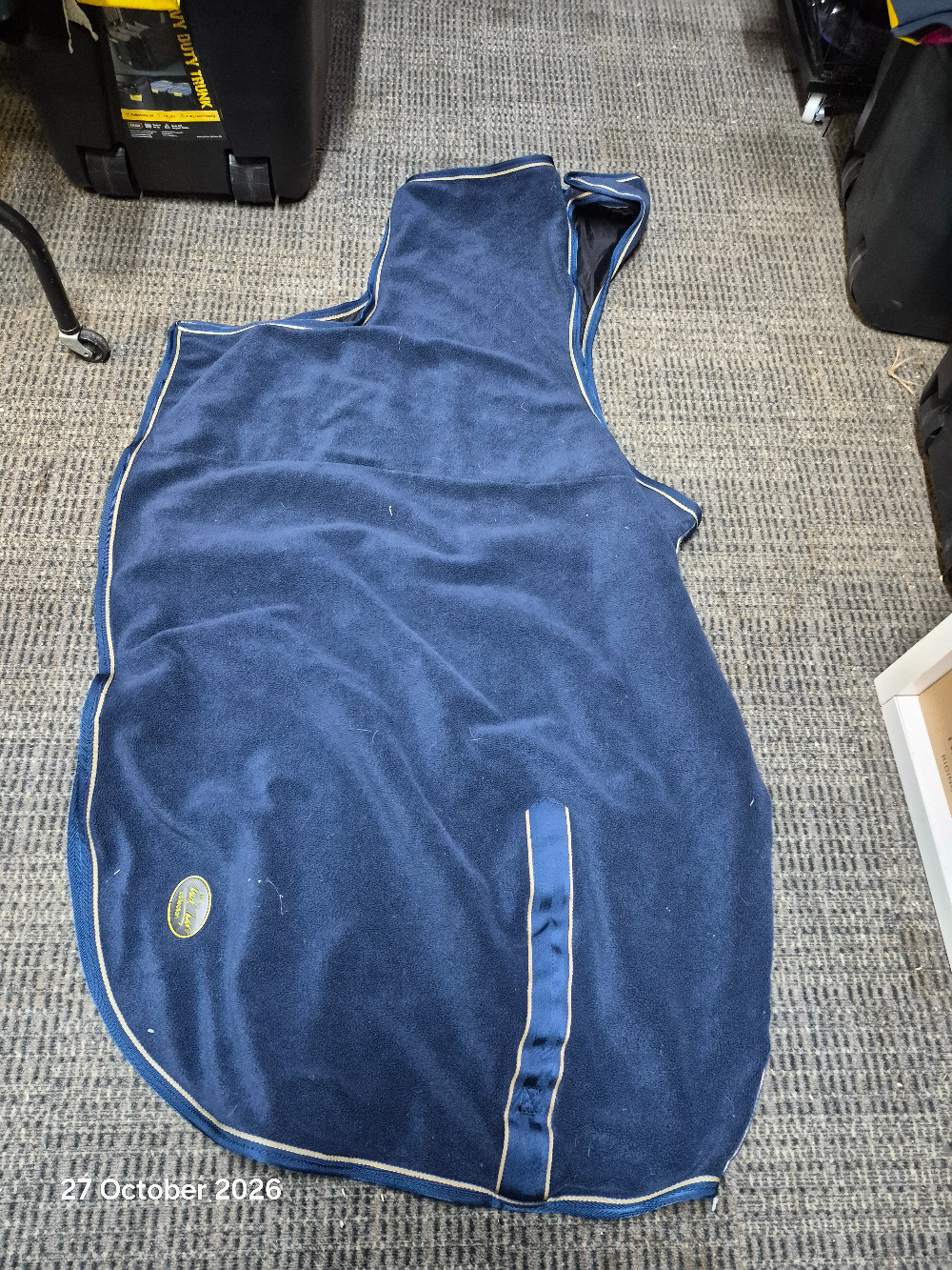 Mark Todd Ride on Exercise Fleece Size 5'0 Colour Navy USED