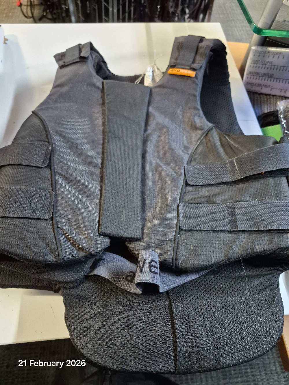 Aerowear Body Protector Size Ladies L5 Reg 2018 L3 USED