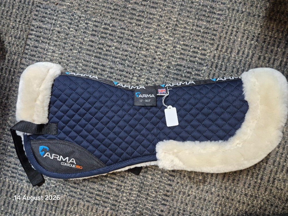 ARMA Sheepskin Half Pad SIze 15