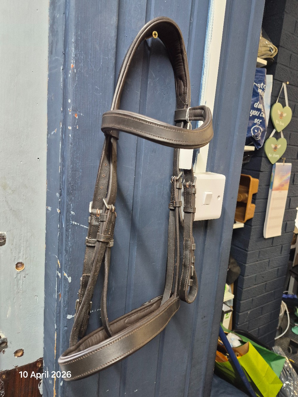 Practical Horse Co Anatomical Bridle Size Cob Brown NEW