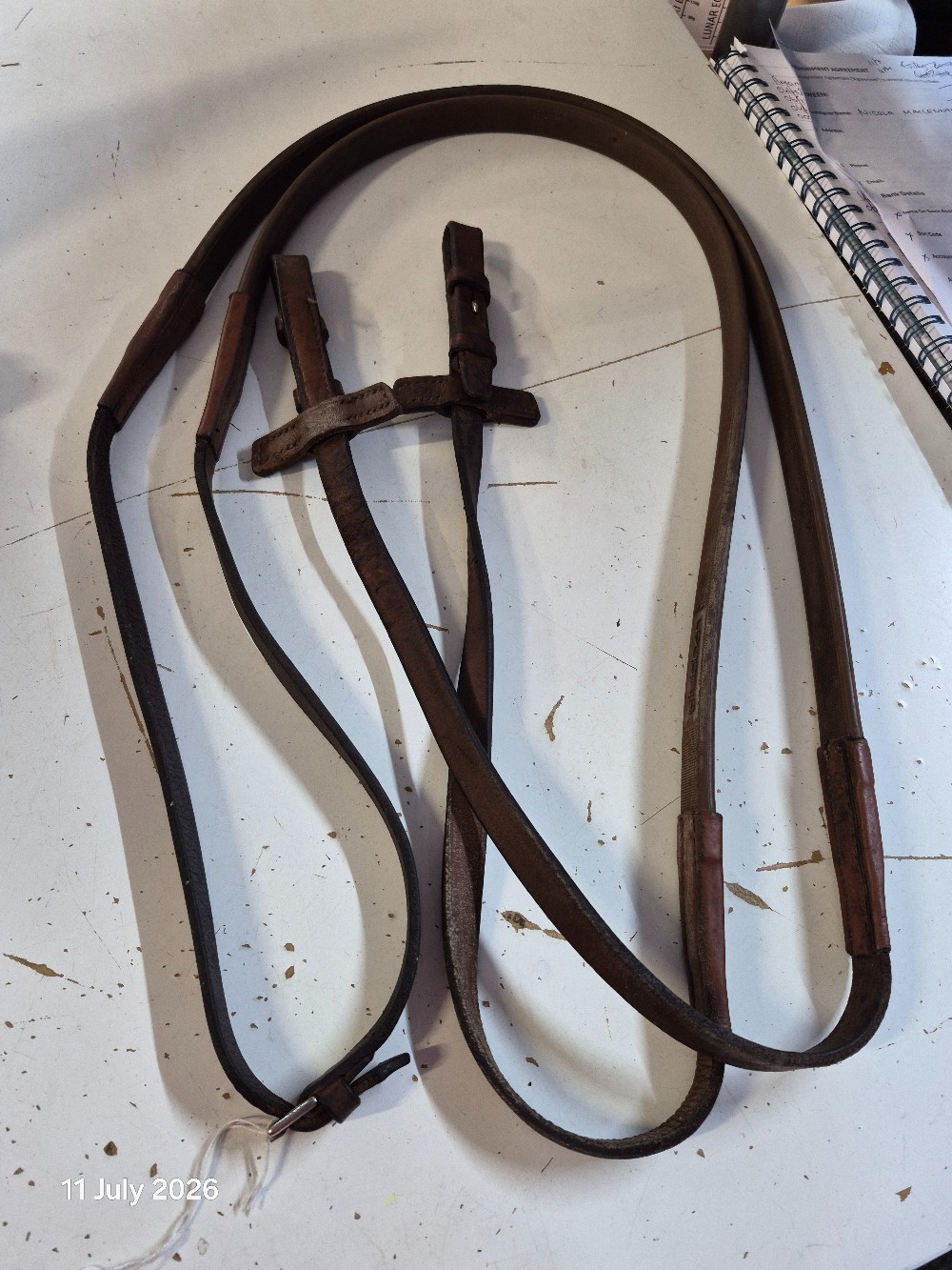 Stubben Rubber Reins Size 58