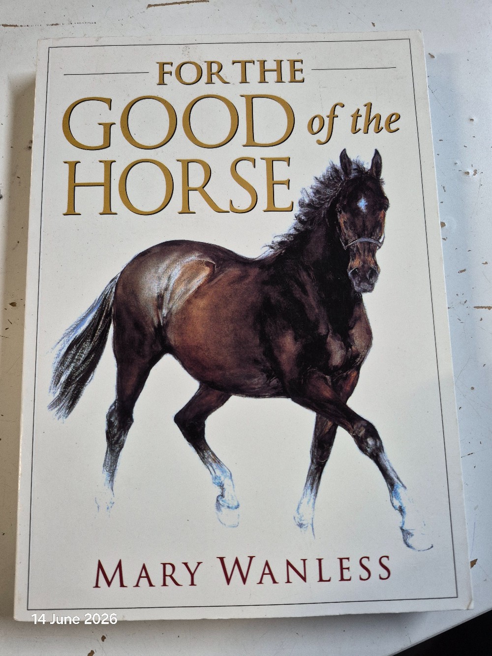 For The Good of The Horse Book USED