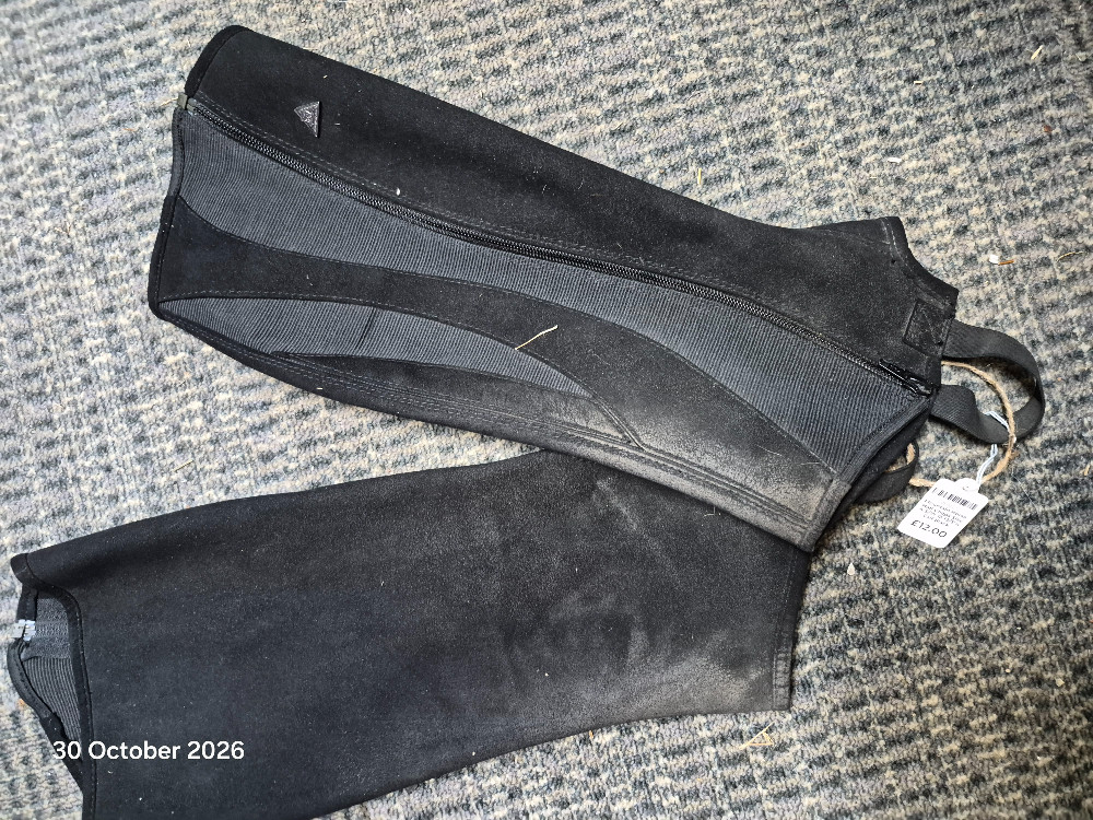 Mountain Horse Half Chaps SIze A S/W 13-13/5