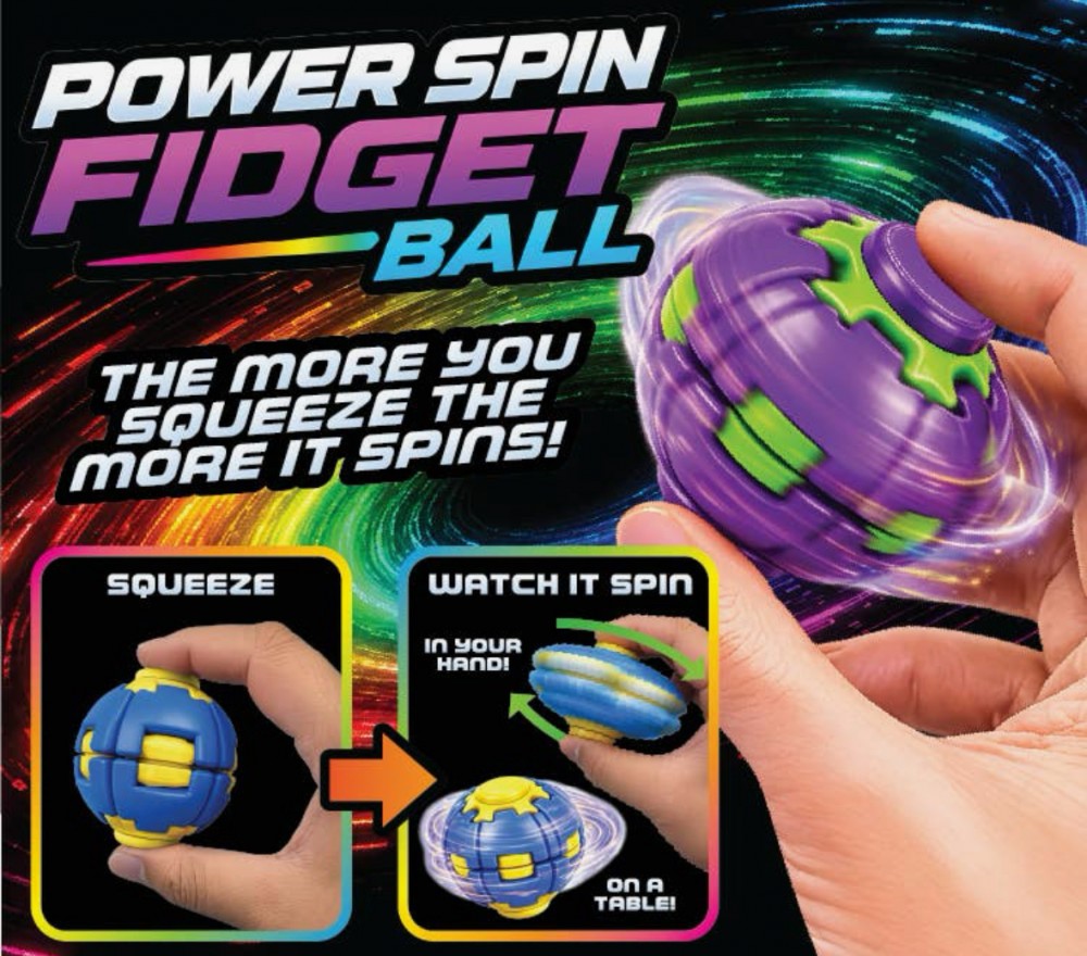 Fun Doh Power Spin Fidget Ball