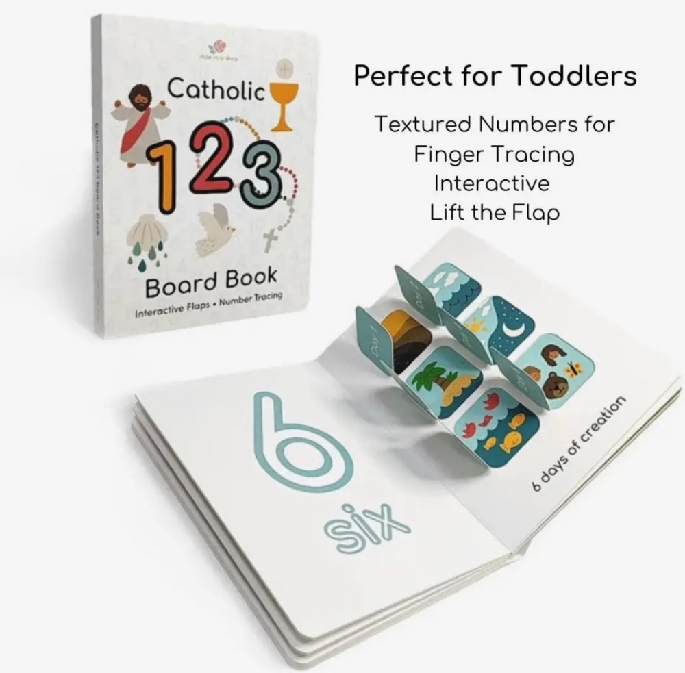 Catholic 123 Board Book