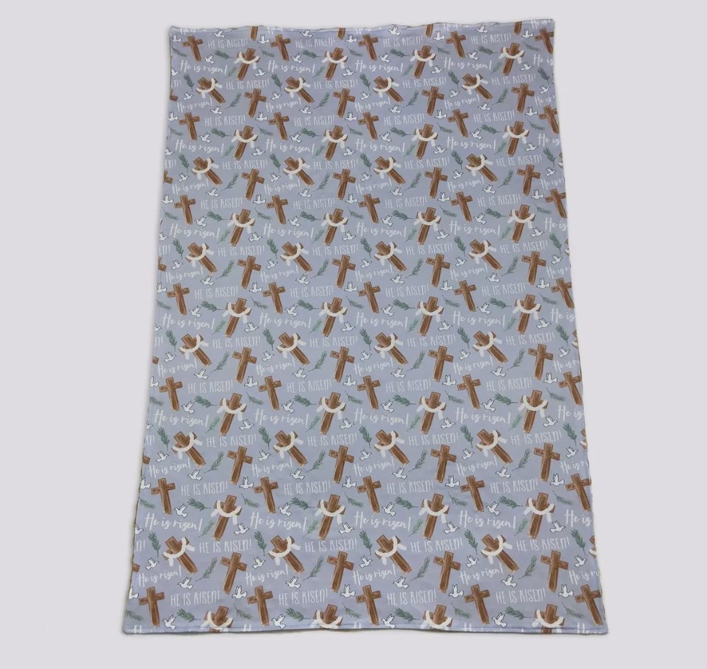 Faithful Cross Blanket