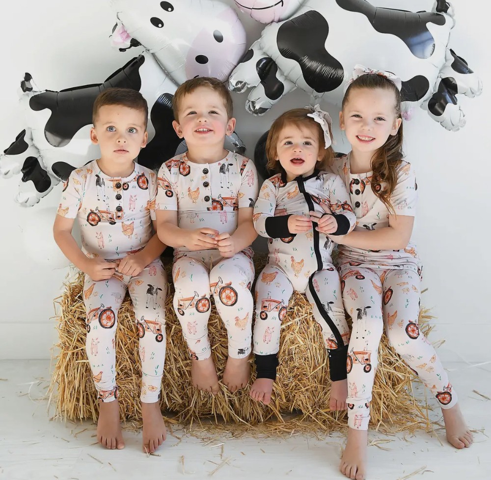 Millie Moo Farm Bamboo Lounge Set