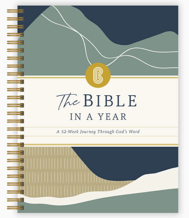 The Bible In A Year: 52-Week Study - BLUE