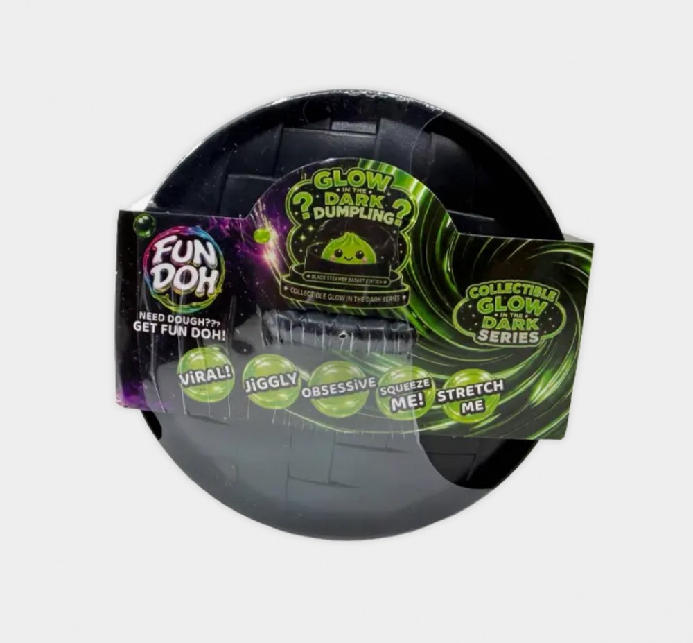 Fun Doh Glow In The Dark Dumpling Squishy Toy