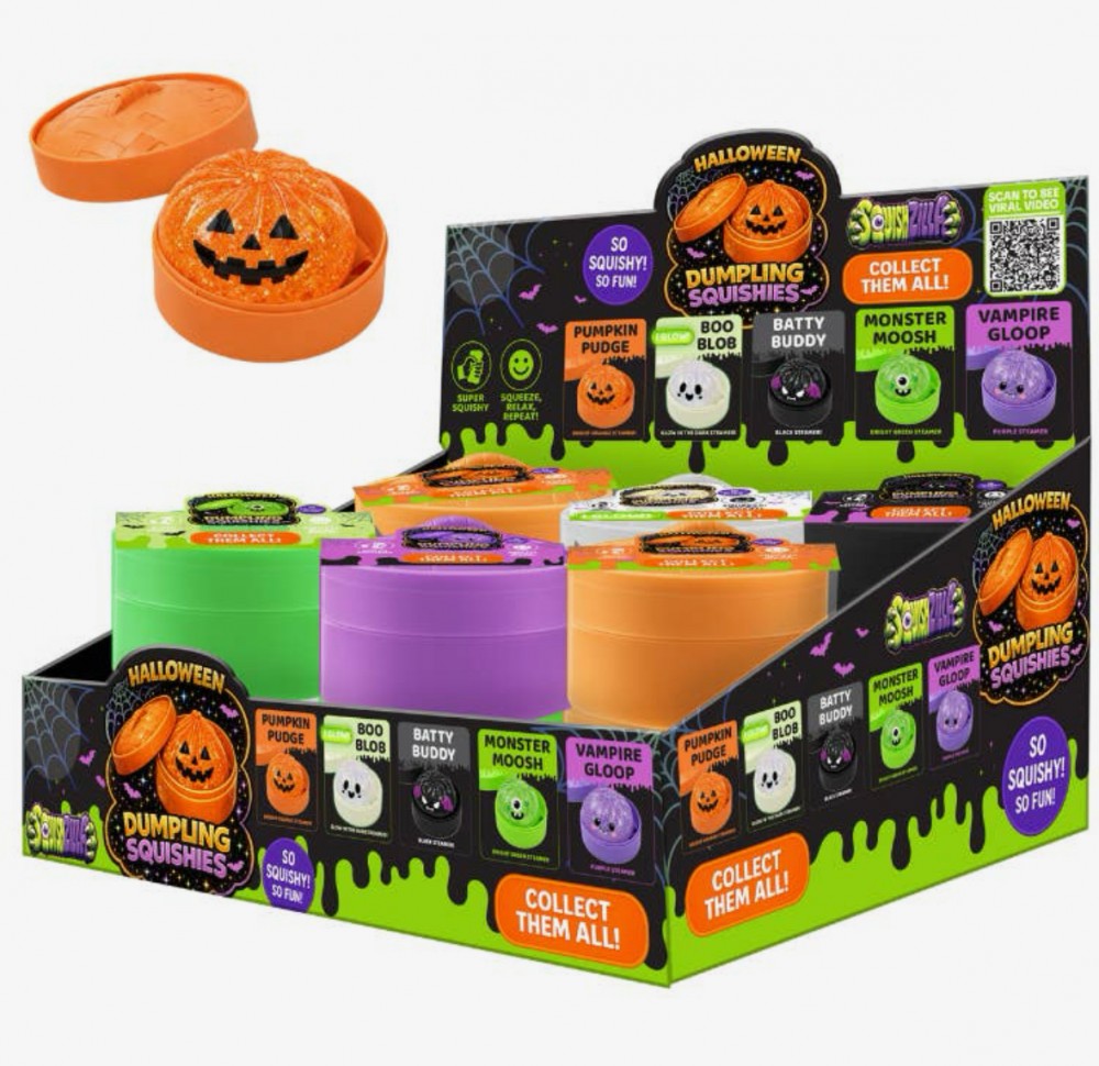 Fun Doh Halloween Dumpling Squishy Toy