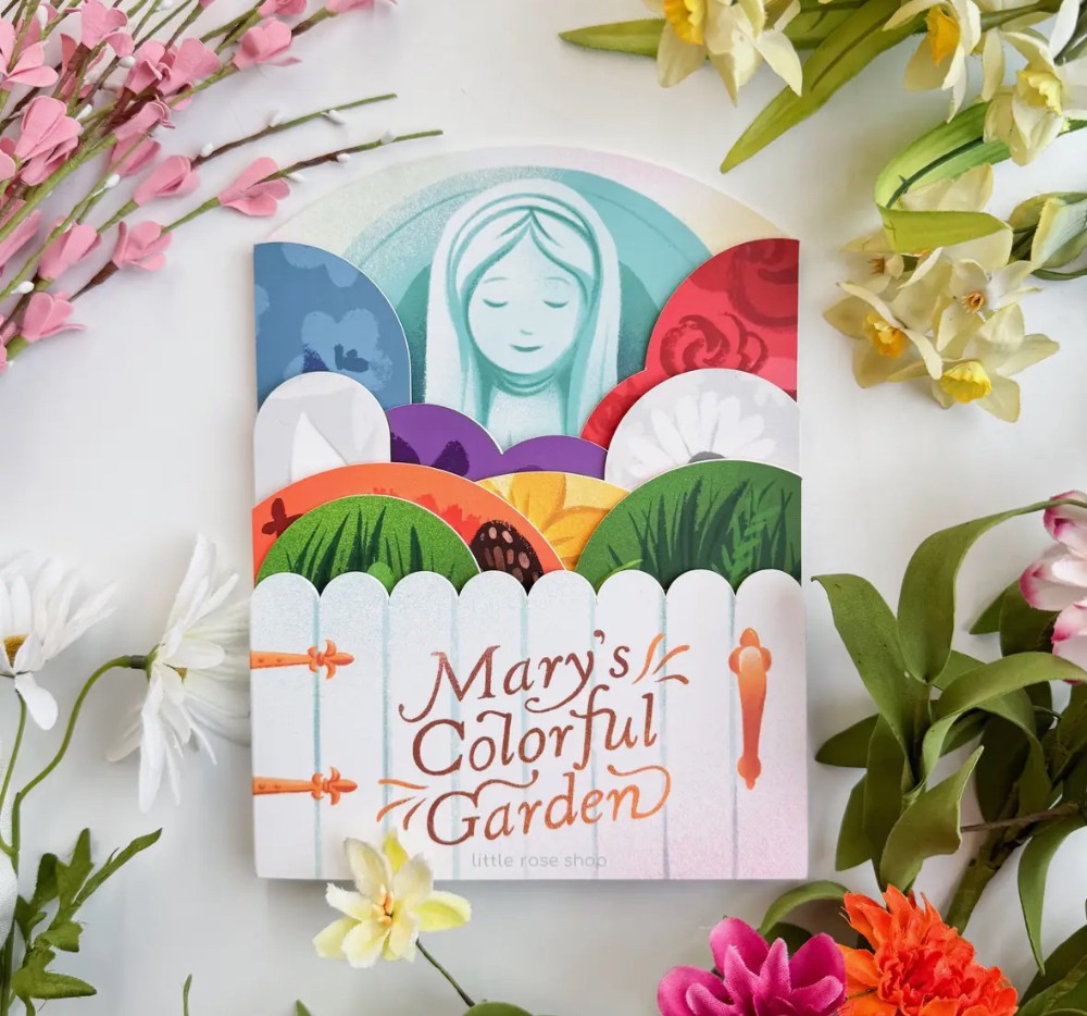 Mary's Colorful Garden Board Book