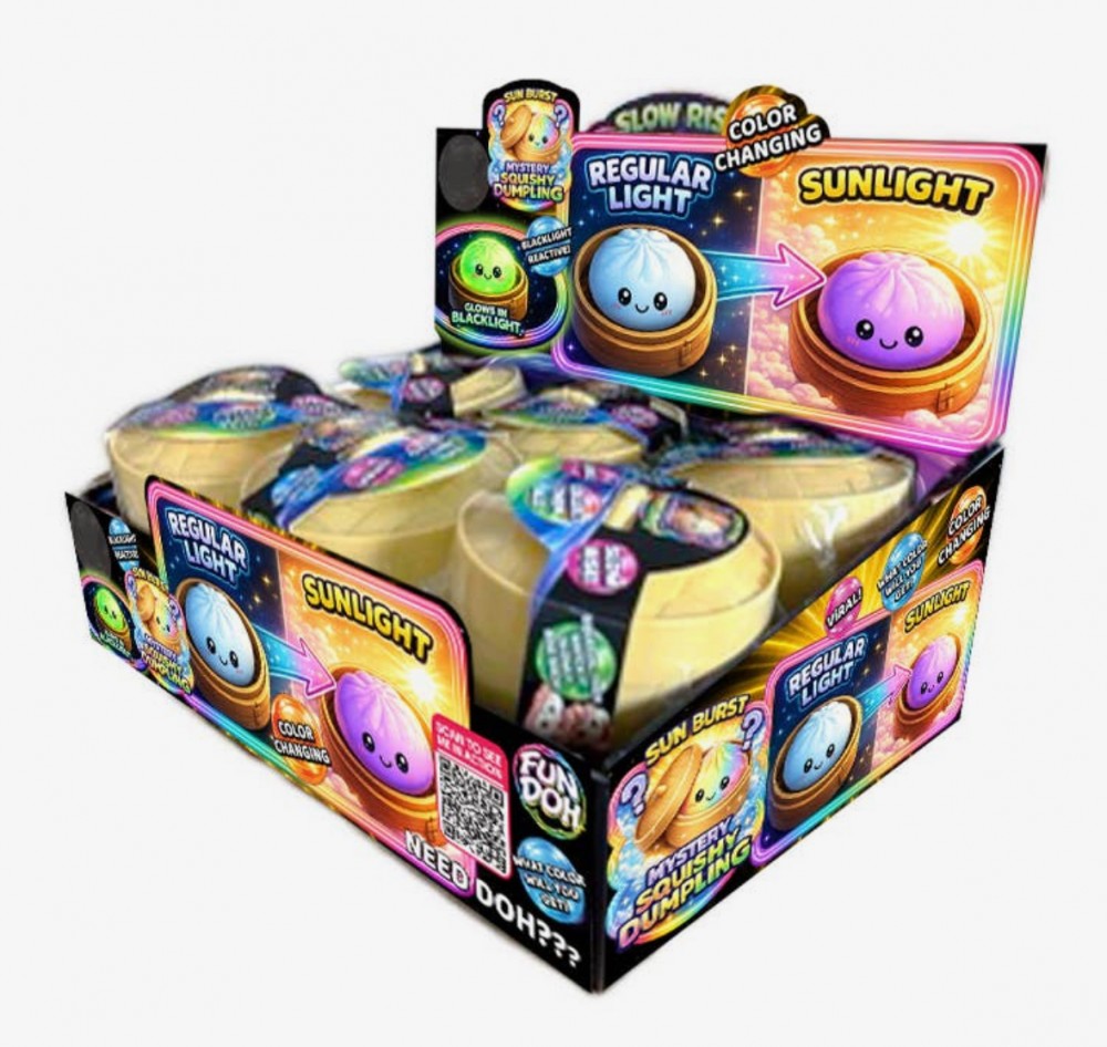 Fun Doh Color Changing Dumpling Squishy Toy