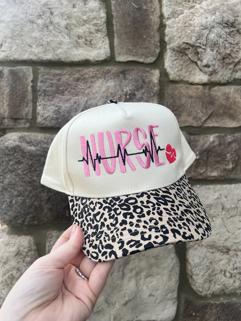 Nurse Structured Embroidered Hat