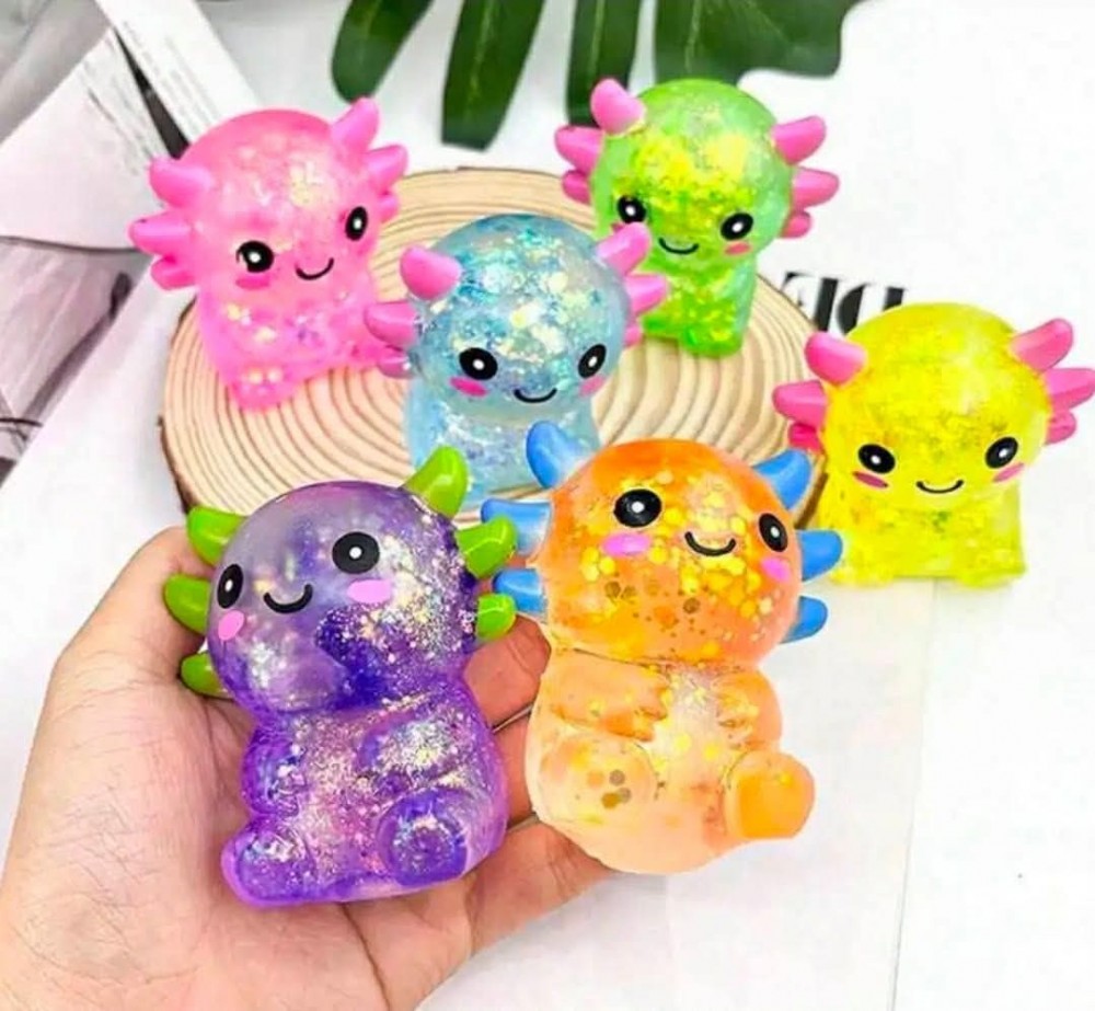 Little Dino Squishy - Orange