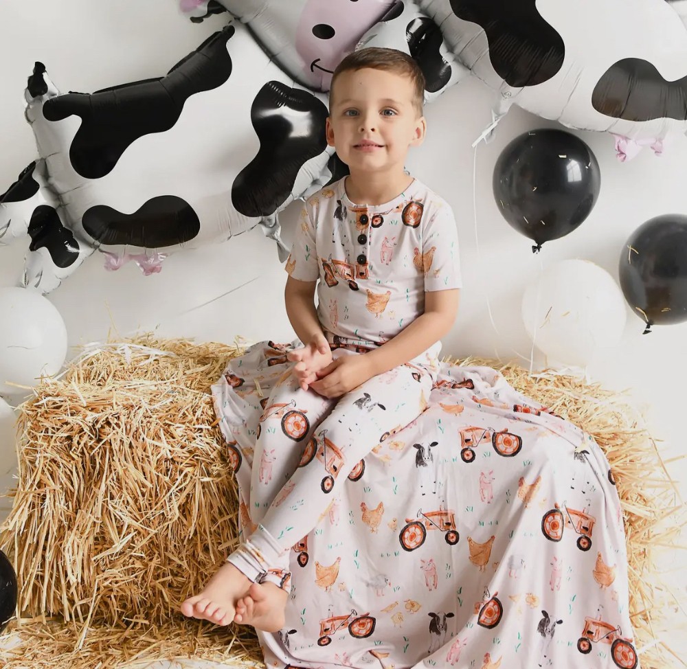Millie Moo Farm Bamboo Lounge Set