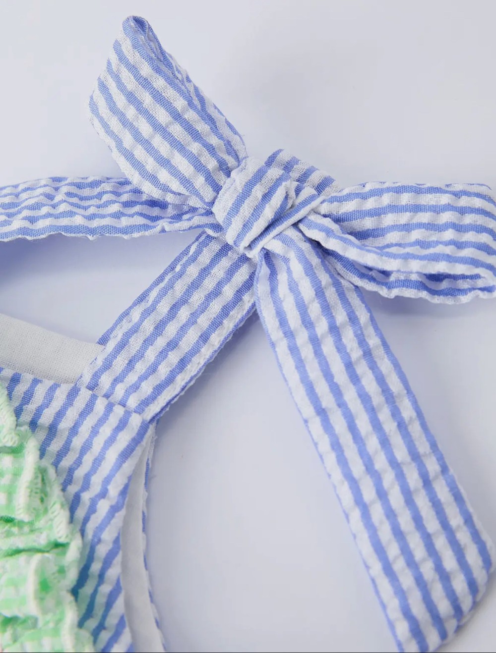 Watermelon Stripe Baby Romper