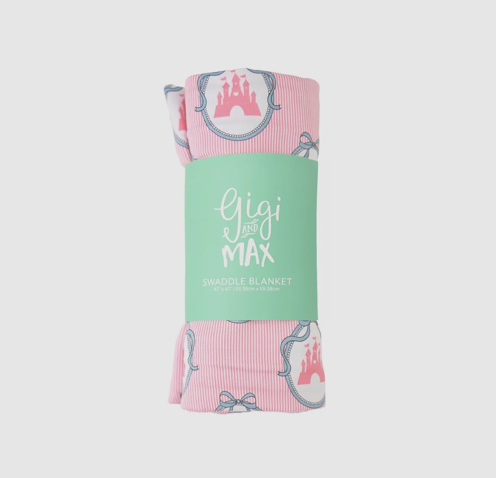 Castles Bamboo Baby Swaddle Blanket